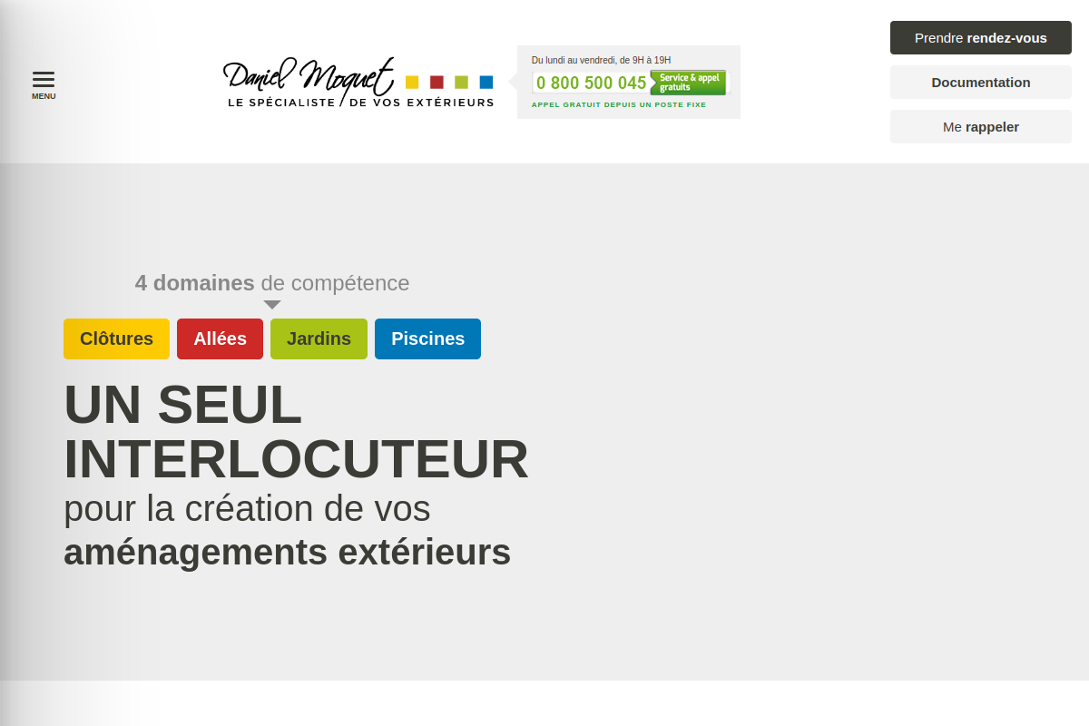 Site Daniel Moquet